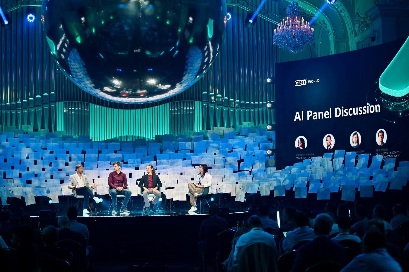 The AI panel discussion was chaired by Victoria Pavlova, UK editor of CRN Magazine The AI panel discussion was chaired by Victoria Pavlova, UK editor of CRN Magazine