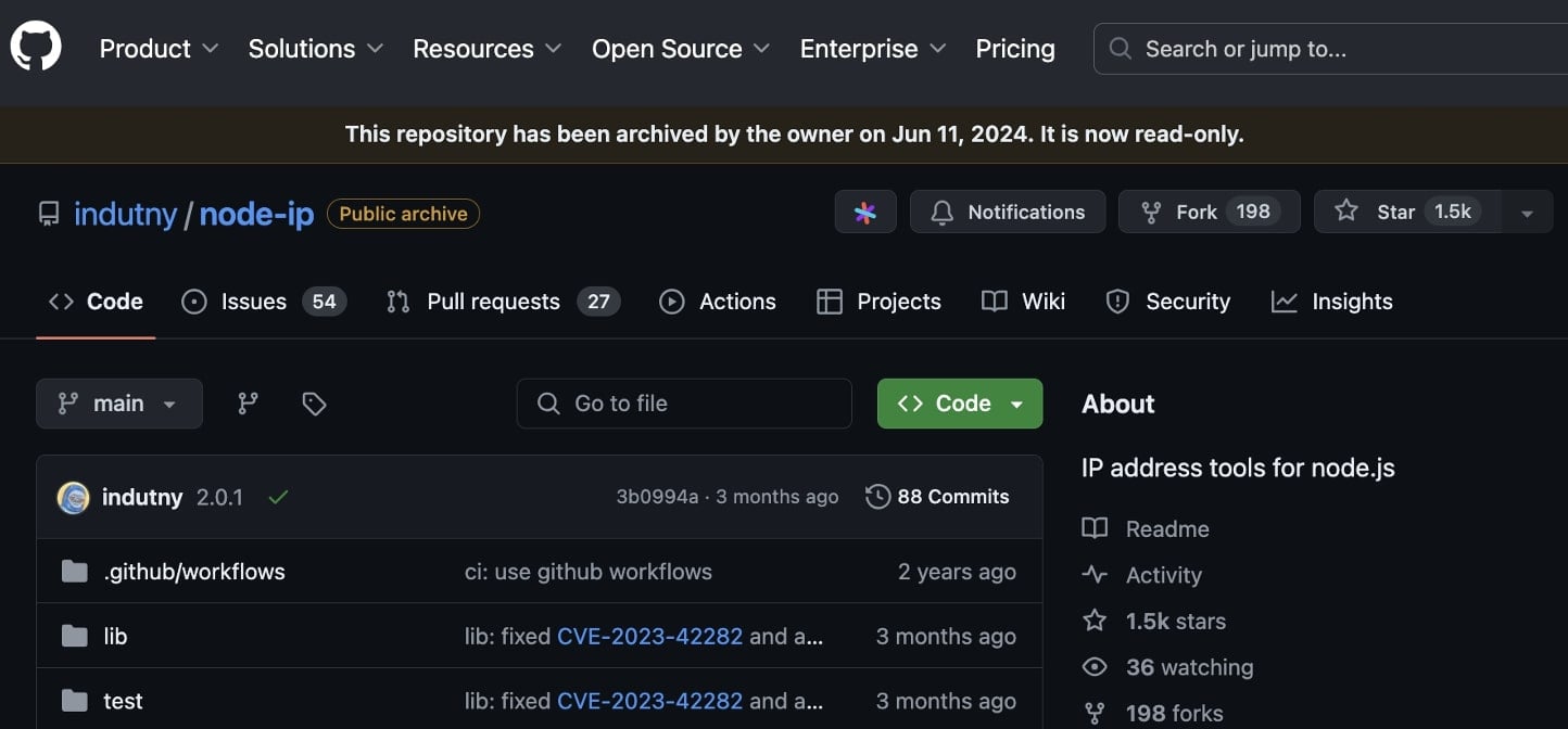 node-up GitHub repo archived