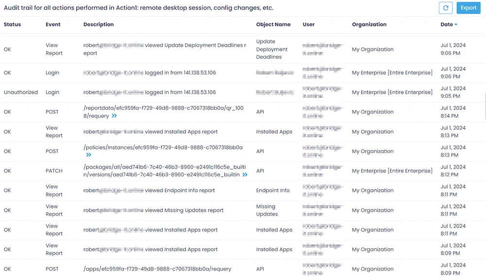 Action1 patch management