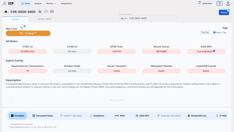 Nucleus Vulnerability Intelligence Platform