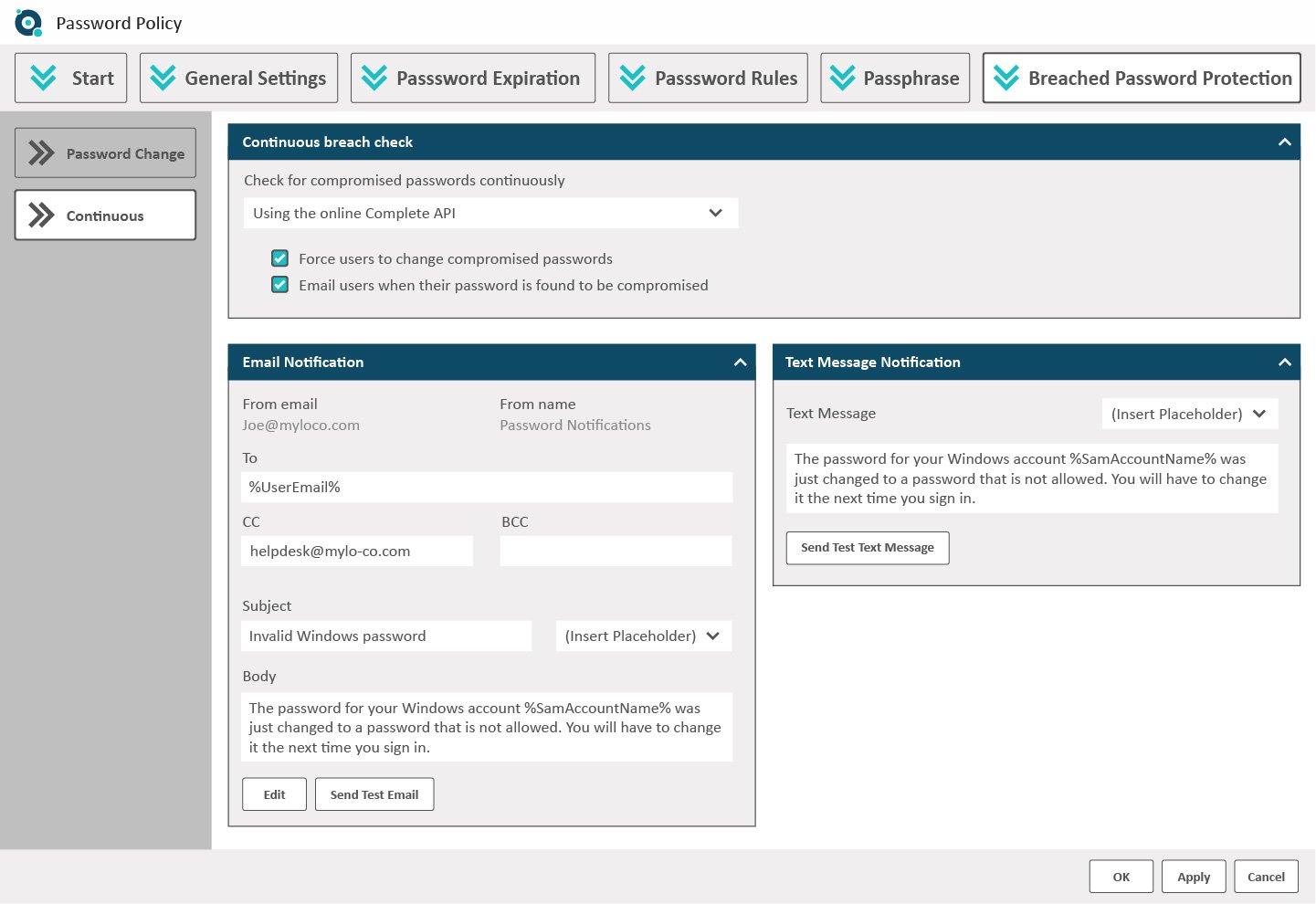 Speak to an expert about how Specops Password Policy could fit in with your organization.