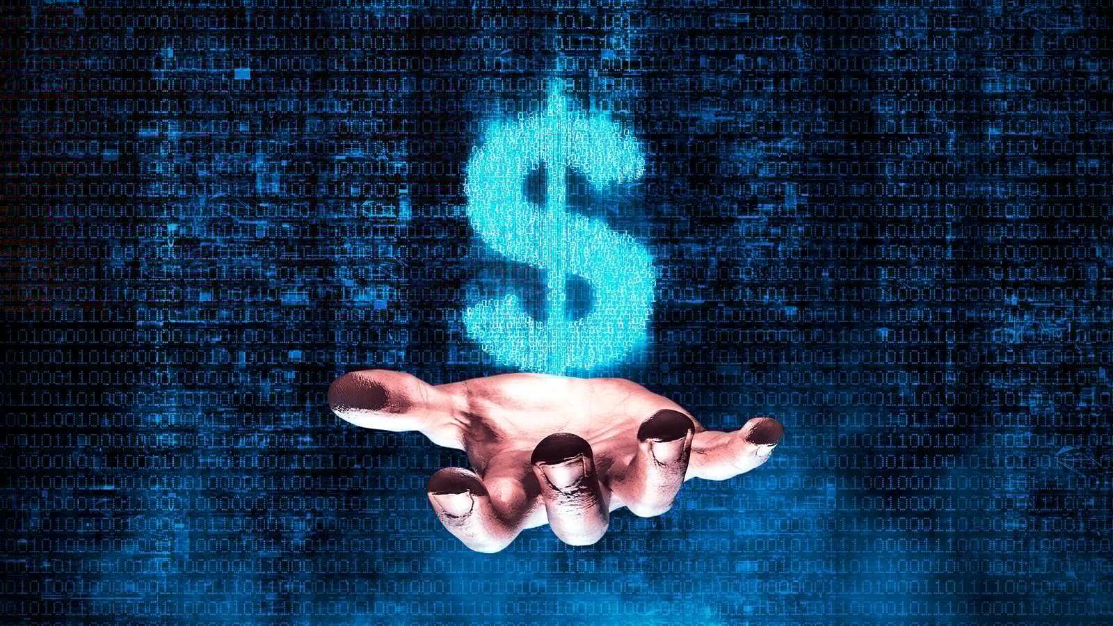 Hand holding out money