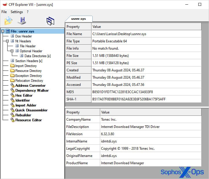 Driver properties