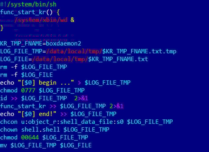 Modified install-recovery.sh file