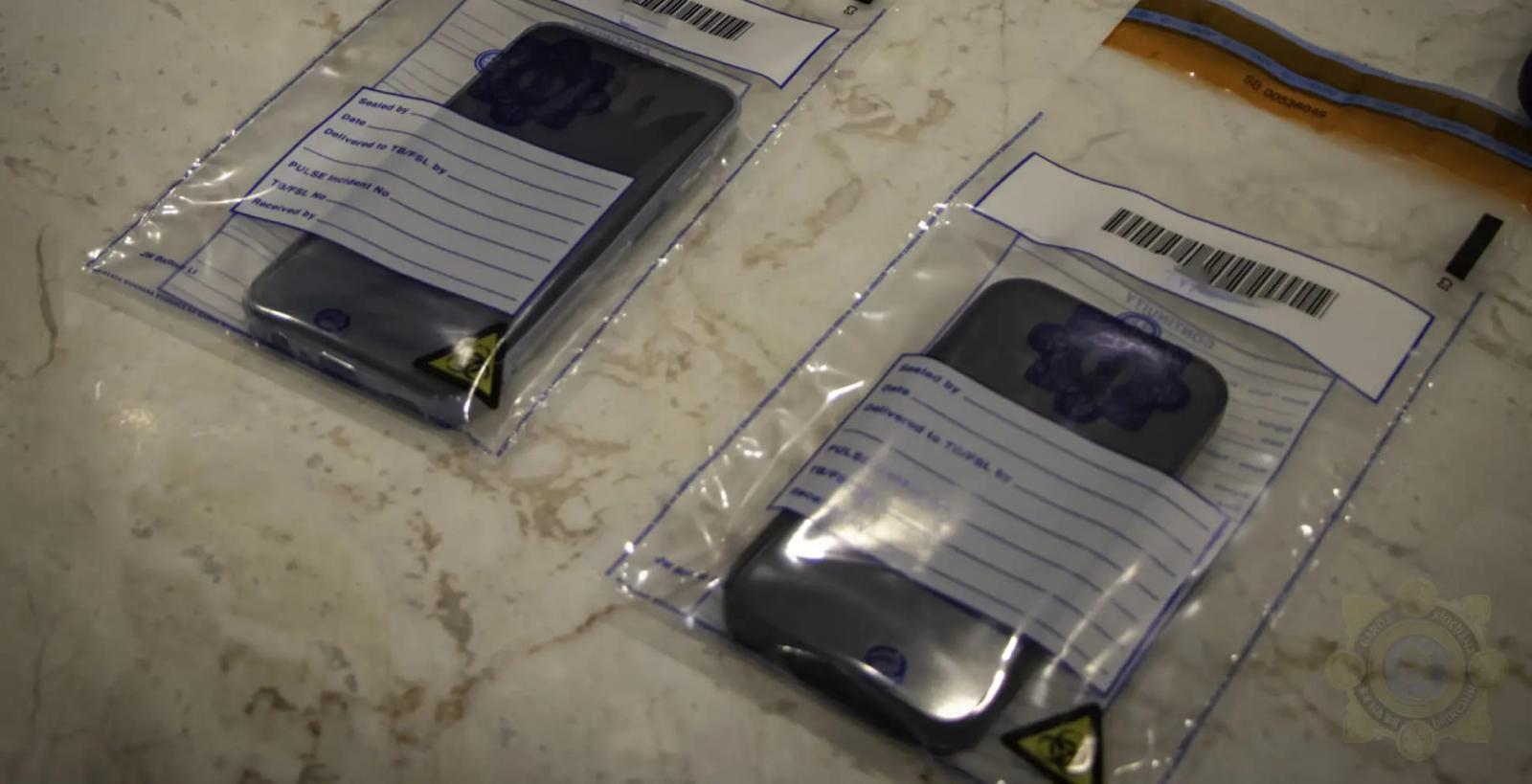 Seized Ghost phones