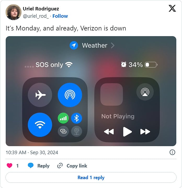 iPhone users stuck in SOS mode