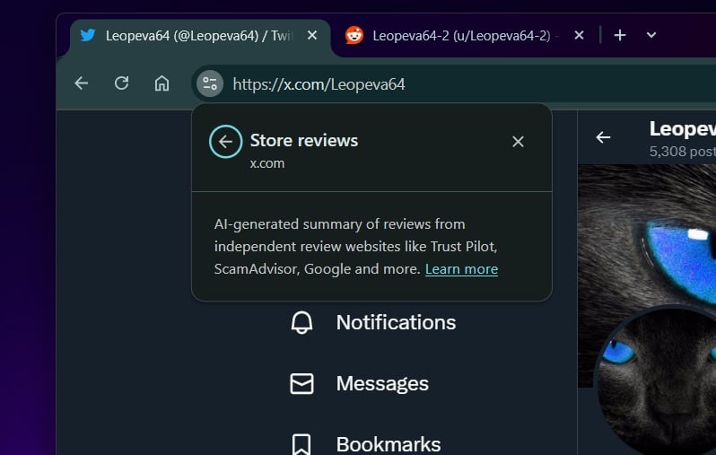 Chrome AI reviews