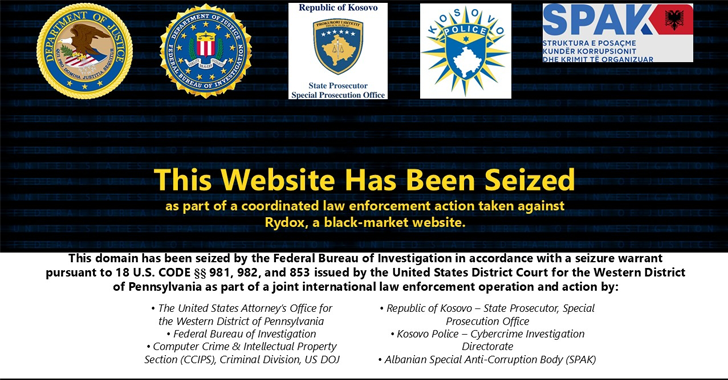 FBI Busts Rydox Marketplace FBI Busts Rydox Marketplace