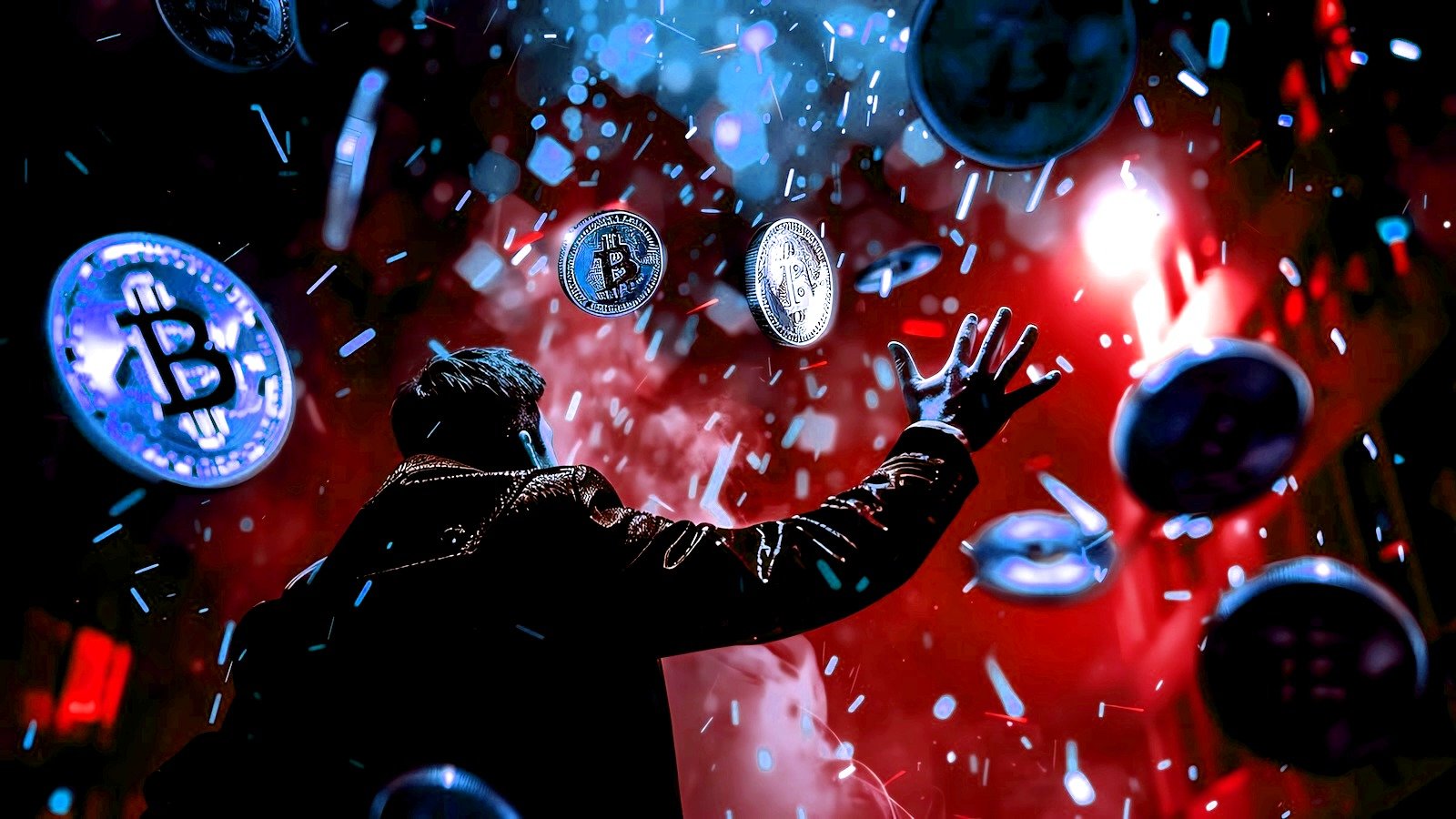 Hacker with crypto