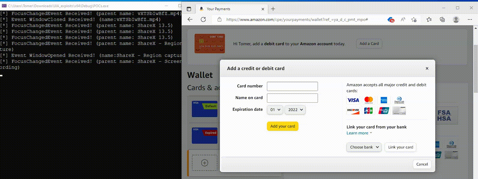 Demonstrating how Microsoft's UIA can be abused for credential theft