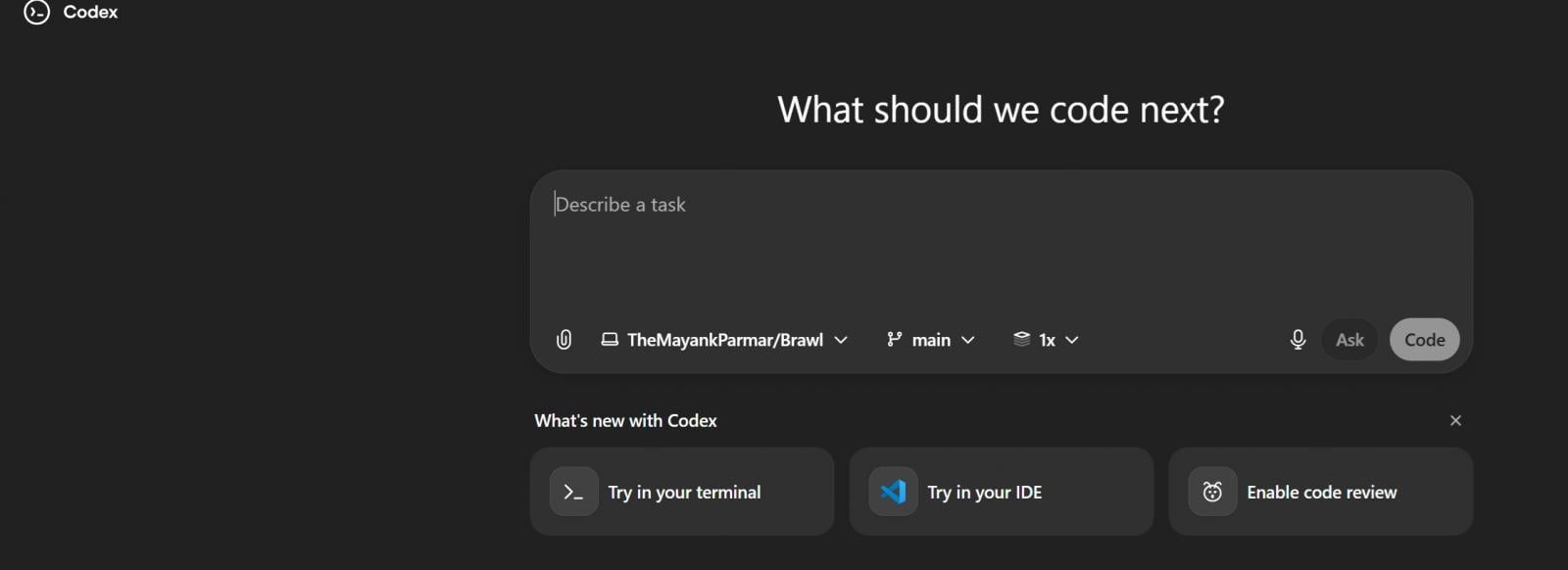 Codex web