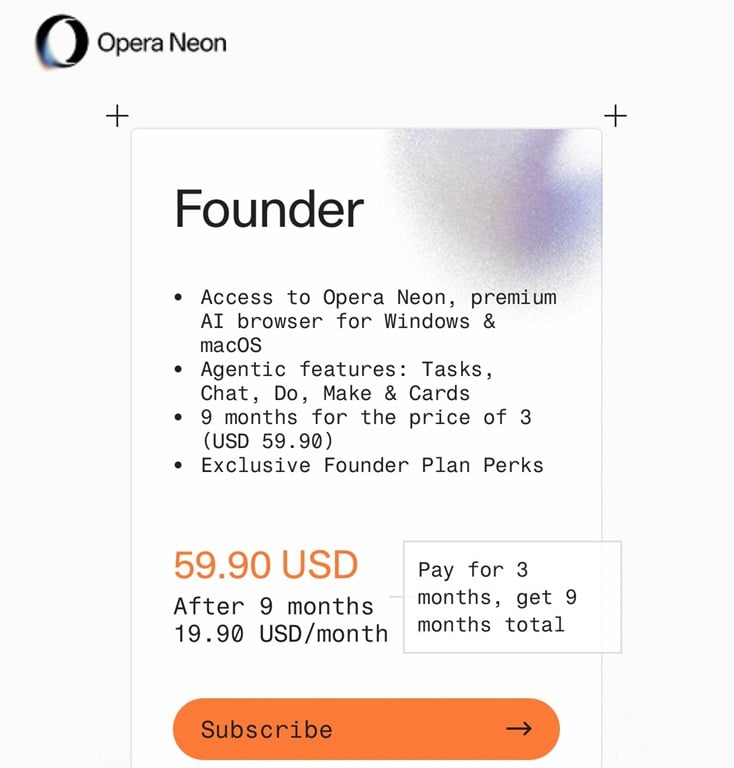 Opera neon invite