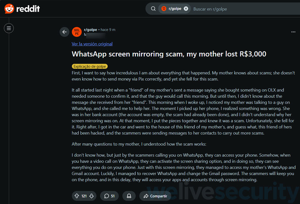 whatsapp-compatir-pantalla-scam