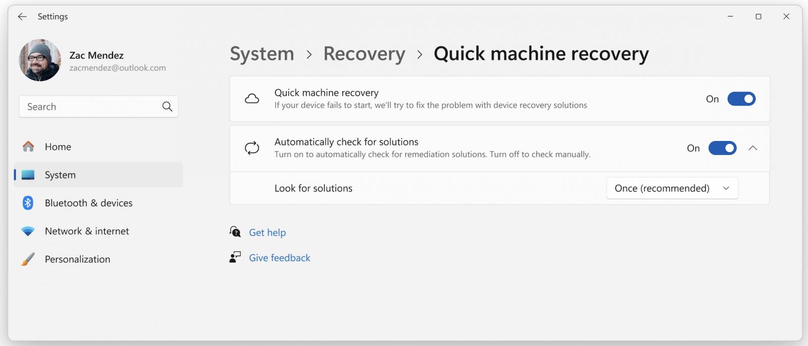 QMR user experience update
