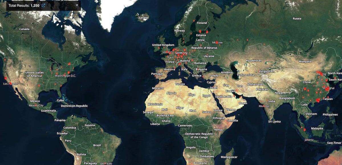 Internet-exposed Gogs instances