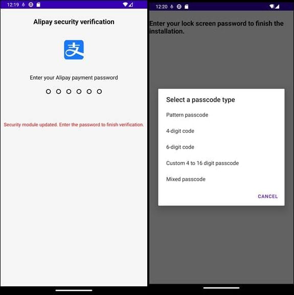 Phishing overlays