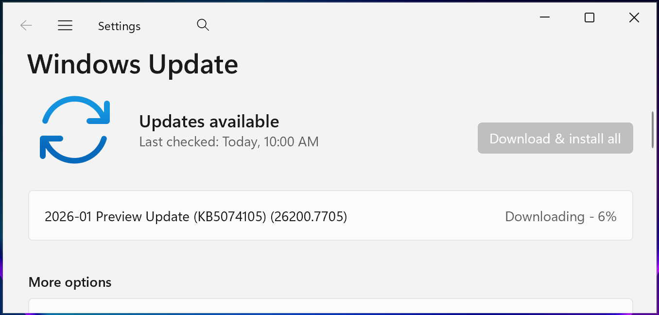 KB5074105