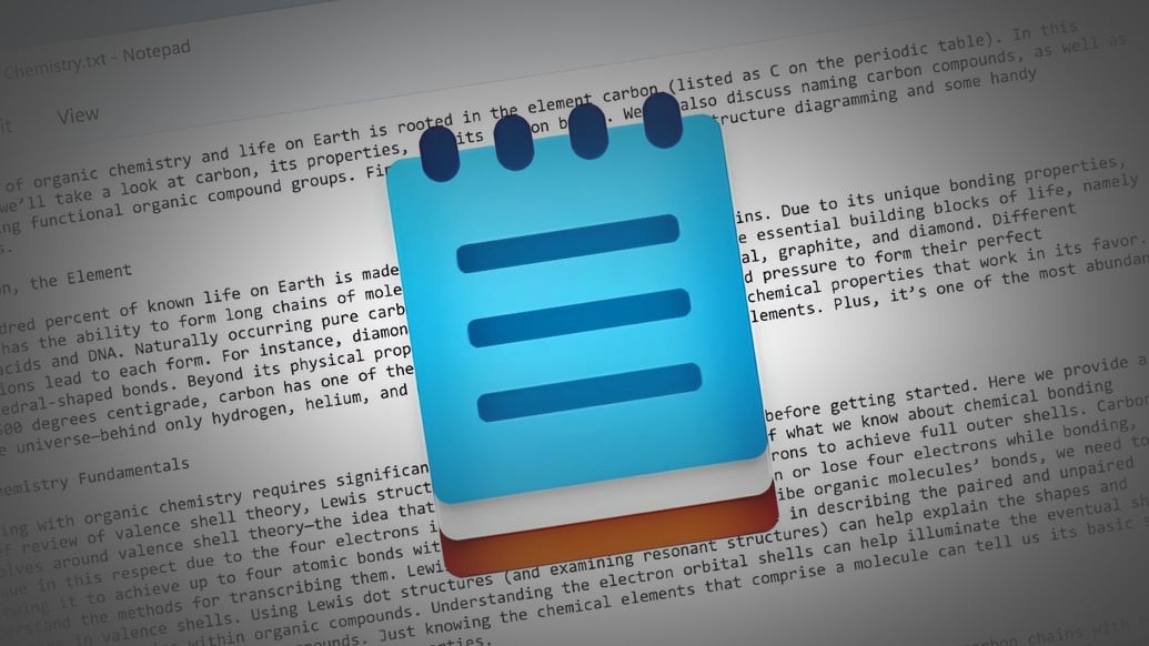 Windows 11 Notepad