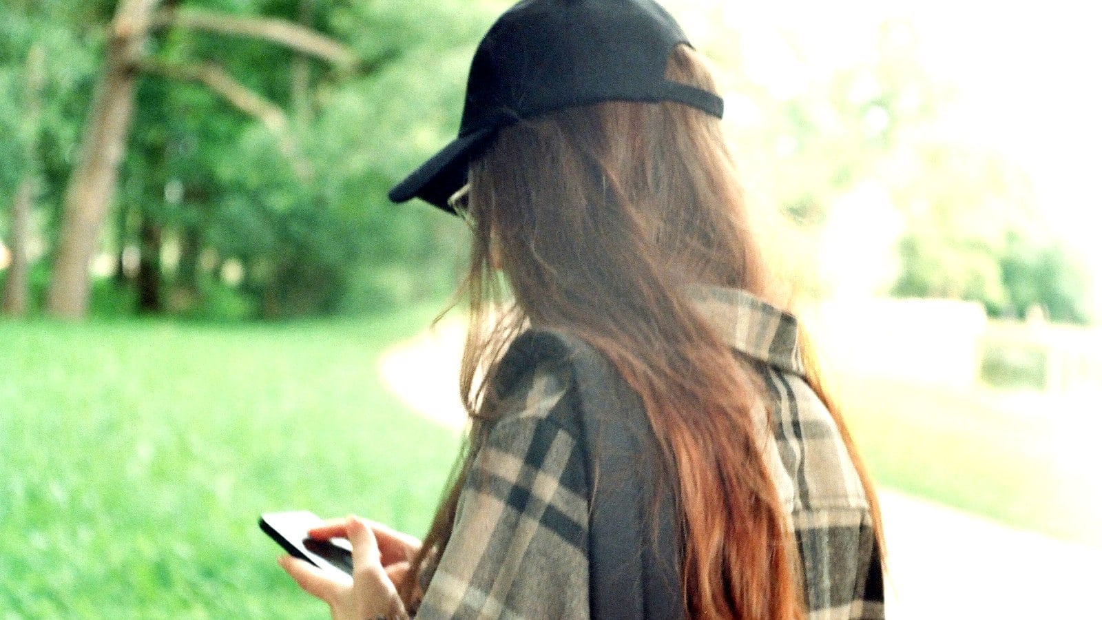 Woman smartphone
