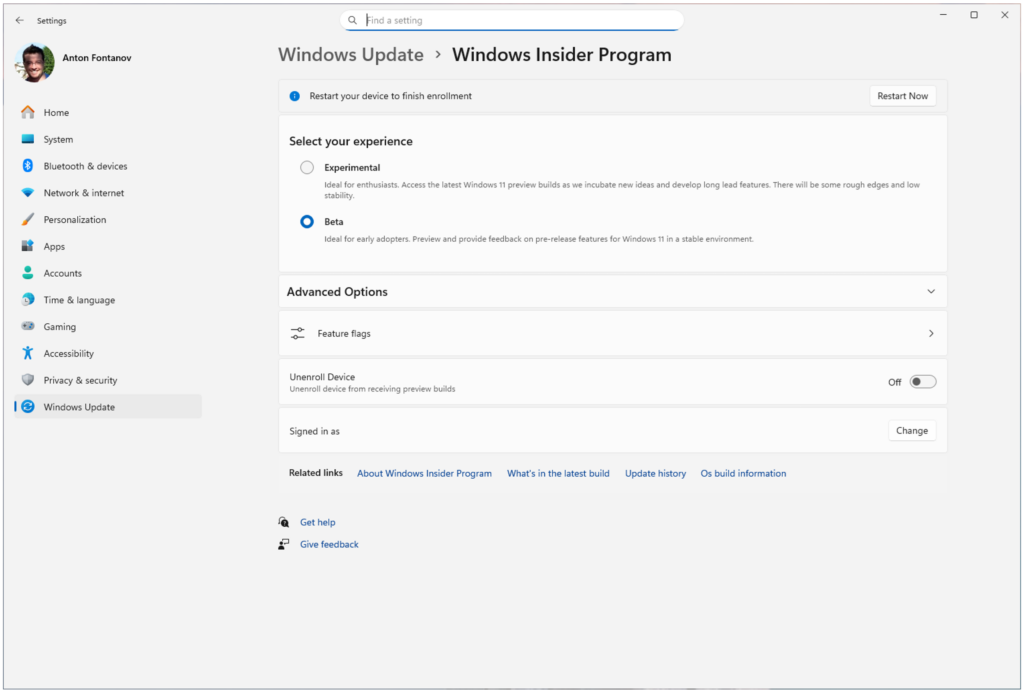 Windows Insider Progra