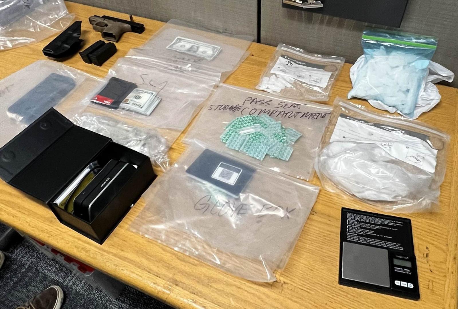 Darren Hughes seized evidence