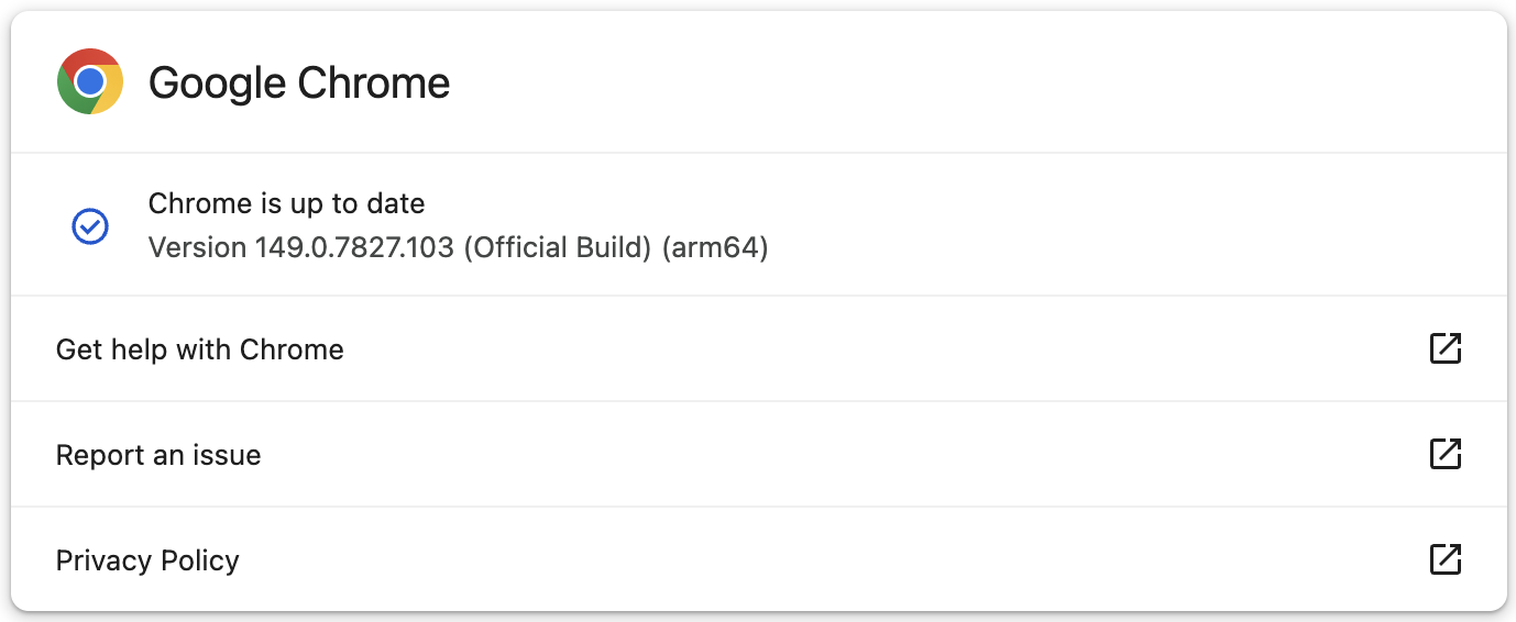 Google Chrome 149.0.7827.103