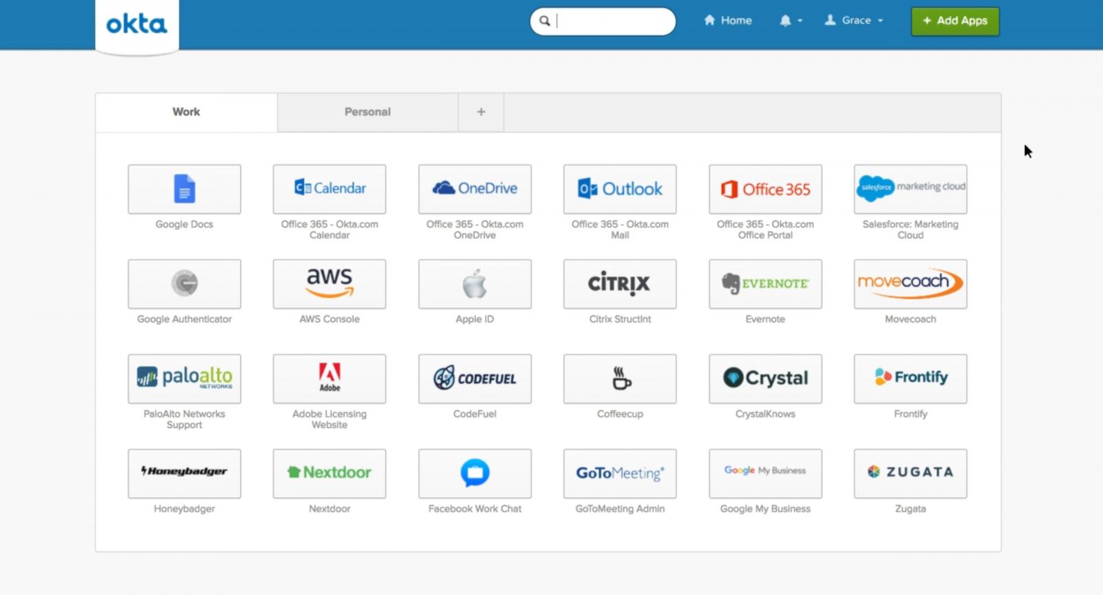 Okta SSO account