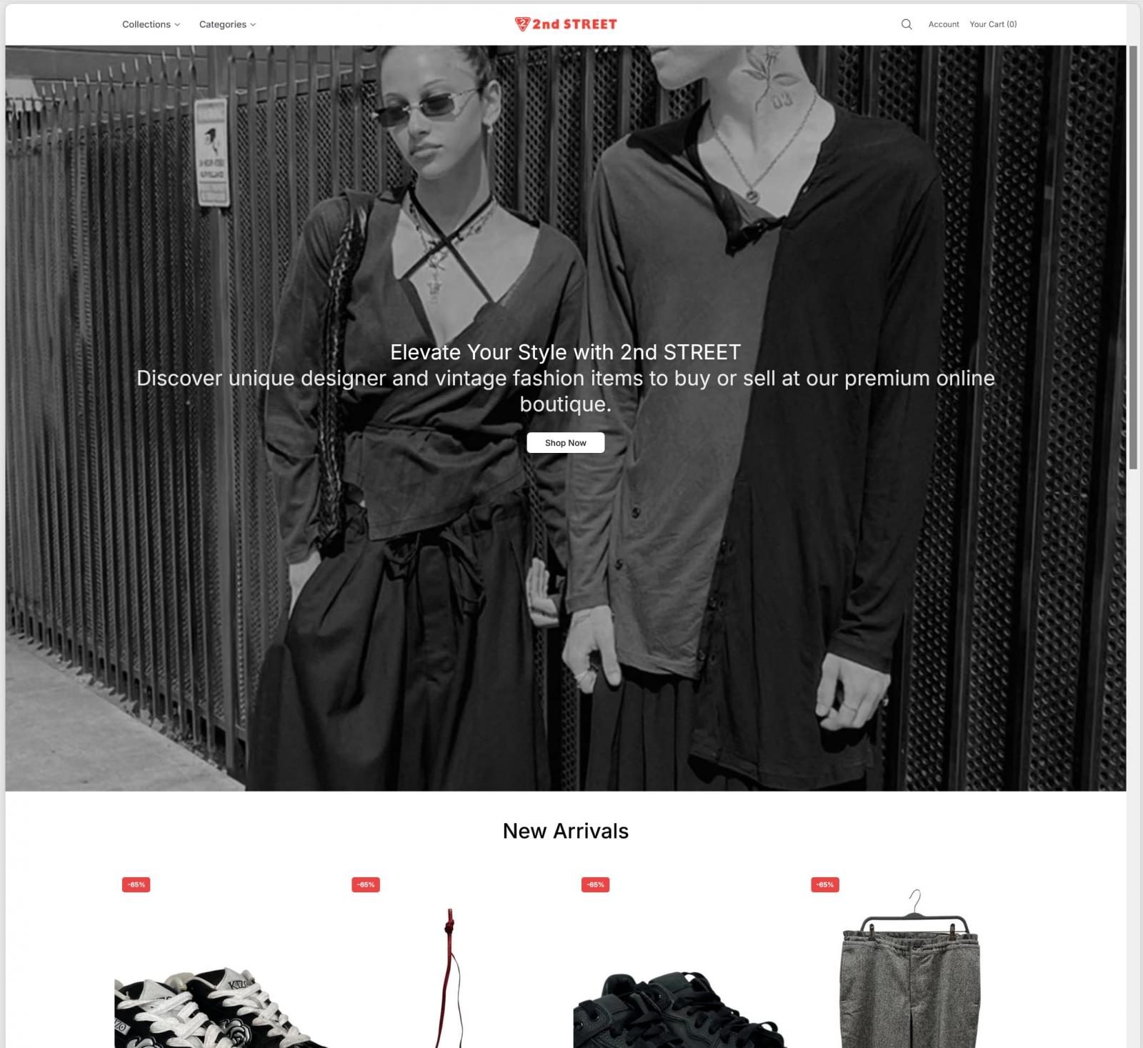 One of the fraudulent DoppelCart shops