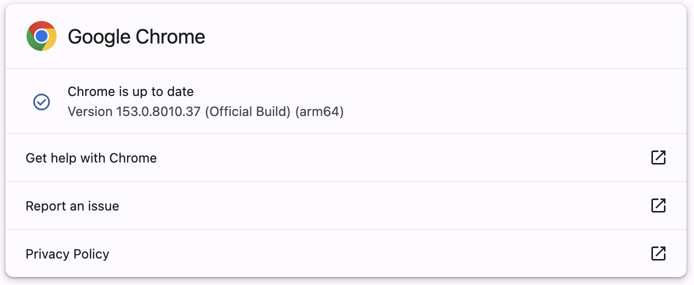 Google Chrome 153.0.8010.37
