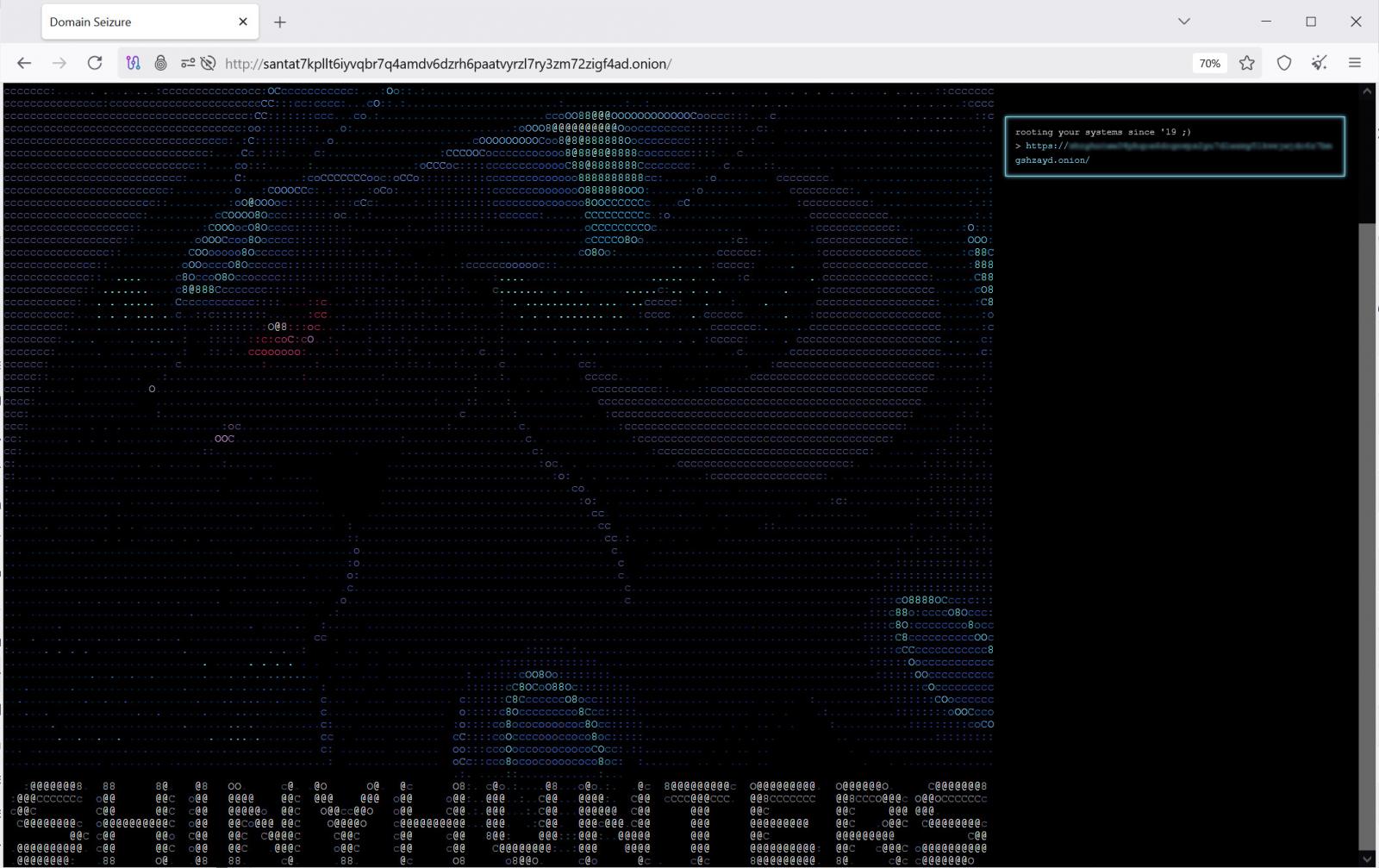 Clop data leak site defaced by ShinyHunters