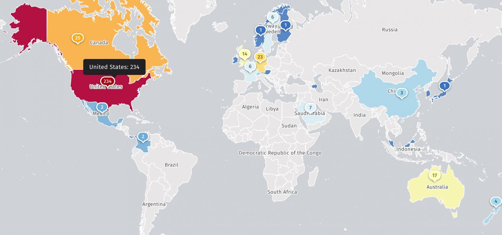 Internet-exposed Kiteworks instances