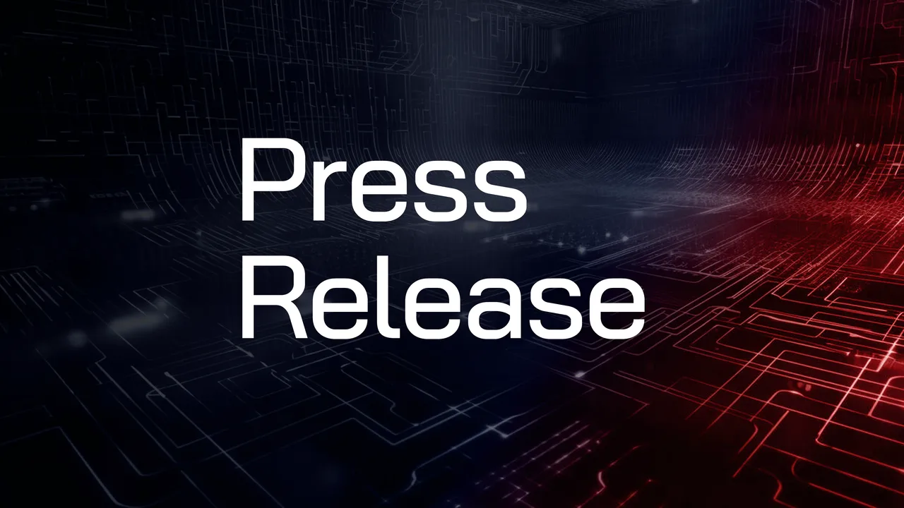 The words "Press Release" on a black background The words "Press Release" on a black background