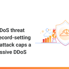DDoS attacks over 1 Tbps surged fivefold in the second quarter