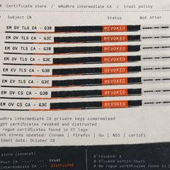 Eight eMudhra CA Keys Compromised, Triggering Emergency Fixes Across Browsers and Software